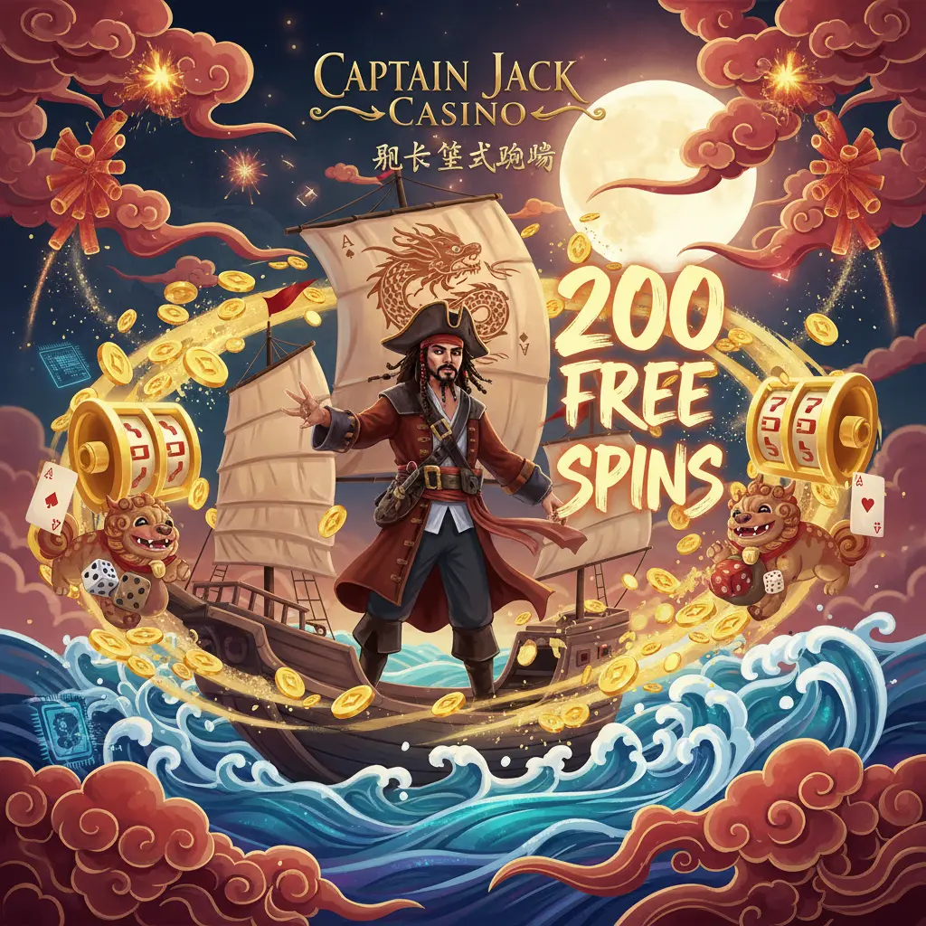 200 free spins - Captain
